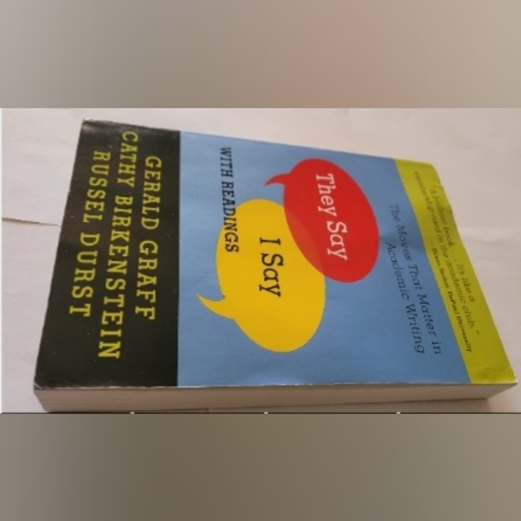 They Say / I Say": The Moves That Matter in Academic Writing with Readings - Picture 4 of 5